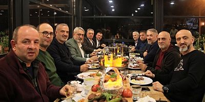 Ercan Gündüz Kebap-cı'da Futbol sohbetiyle ağırlama