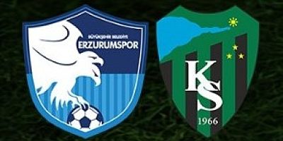 Erzurum-Kocaelispor Cumartesi 16.00