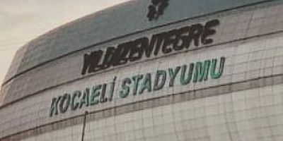 Kocaeli Stadyumuna Yıldız Entegre yazısı eklendi