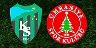 Kocaelispor-Ümraniyespor maçı Cuma 20.00