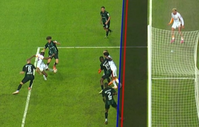 Çok itiraz ettiler ama VAR kaçırmadı GOL ofsayt