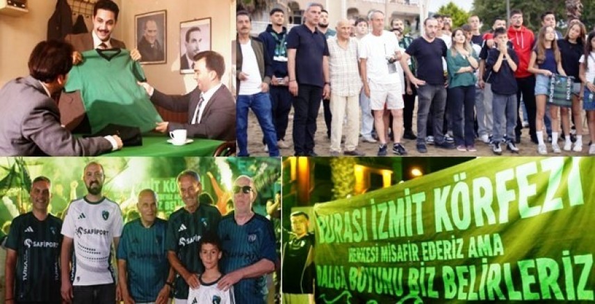 Efsaneler,taraftarlar Kocaelisporun forma filminde aynı hikâyede buluştu