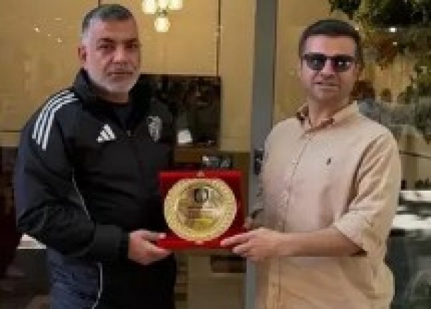 Enver Güler'den iş insanı Ulaş Yıldız ziyareti
