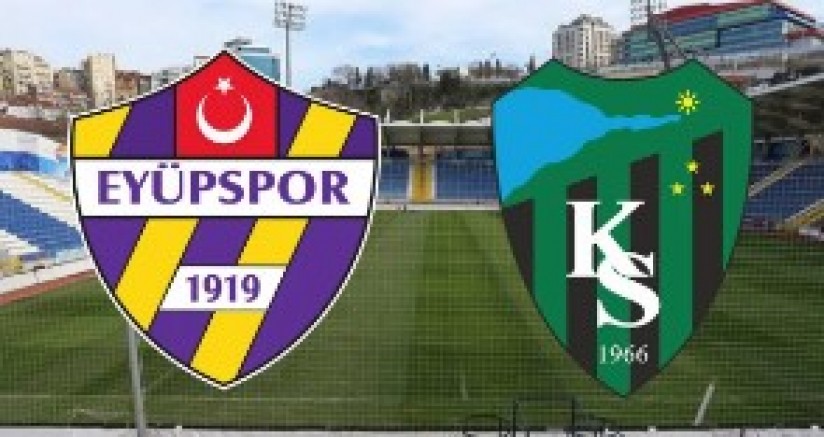 Eyüpspor-Kocaelispor maçı pazartesi 16.00 deplasmanda