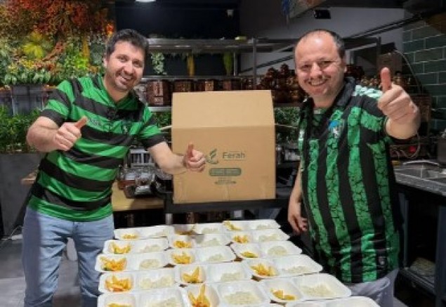 Ferah Restoran Hasan Akgülden maç sonu kumanya