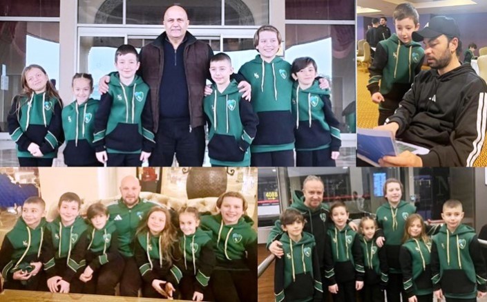 Futbolcu kartlarını tamamlayan çocuklara unutulmaz Antalya kamp turu