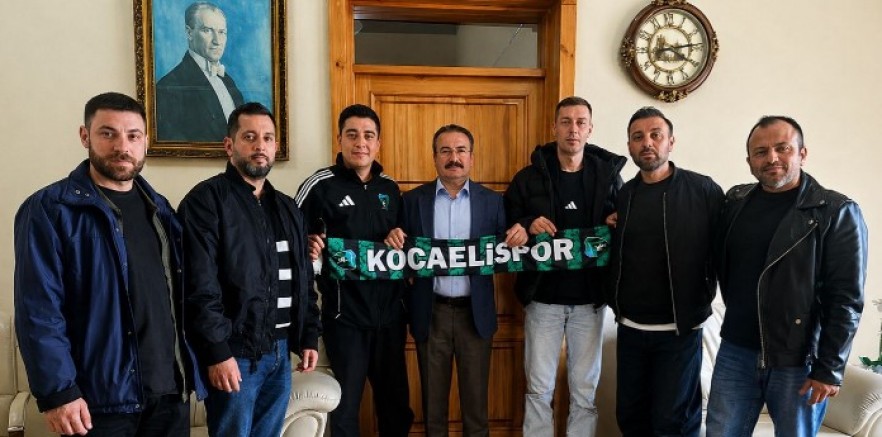 Karamürselli taraftarların Kaymakam ziyareti