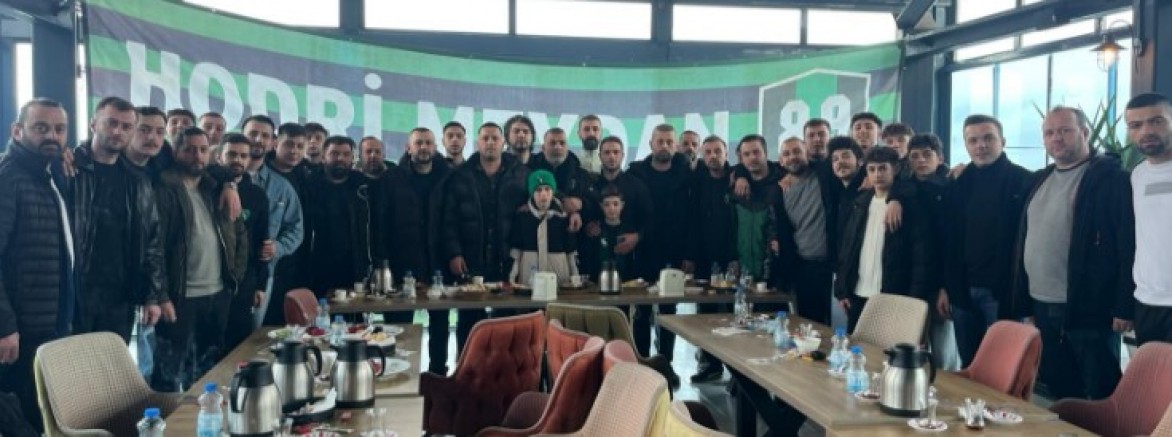 Karamürselli Yeşil Siyahlı Taraftarlar Hodri Meydan kahvaltısında buluştu