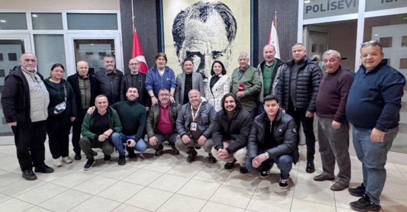 Kayseri Valisi Gökmen Çiçek eşiyle Kocaeli spor basını temcilcileri ağırladı