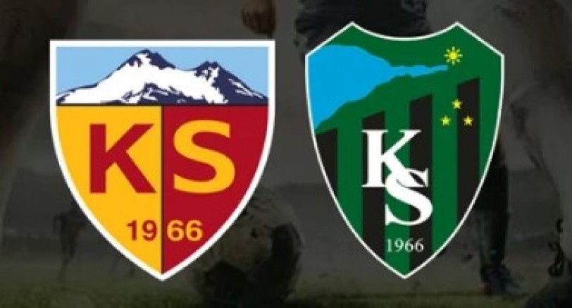 Kayserispor-Kocaelispor Pazartesi 17.00