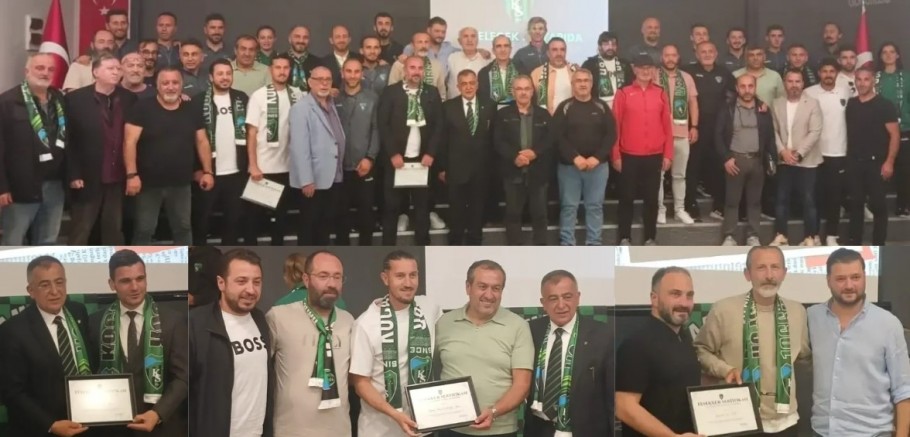 Kocaelispor Akademiden altyapıya futbolcu veren kulüplere teşekkür