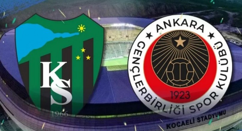Kocaelispor Gençlerbirliği 1-0 gol Serdar'dan