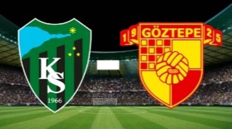 Kocaelispor-Göztepe maçı Pazar 16.00