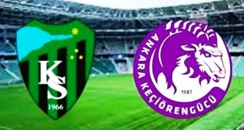 Kocaelispor-Keçiörengücü 4-1 Plakalı kapanış