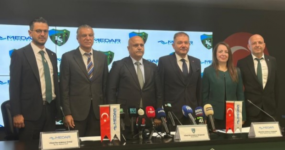 Kocaelispor MEDAR Hastanesi sağlık işbirliği sponsorluk anlaşması