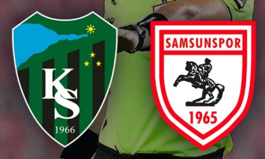 Kocaelispor-Samsunspor Pazar günü 20.00 
