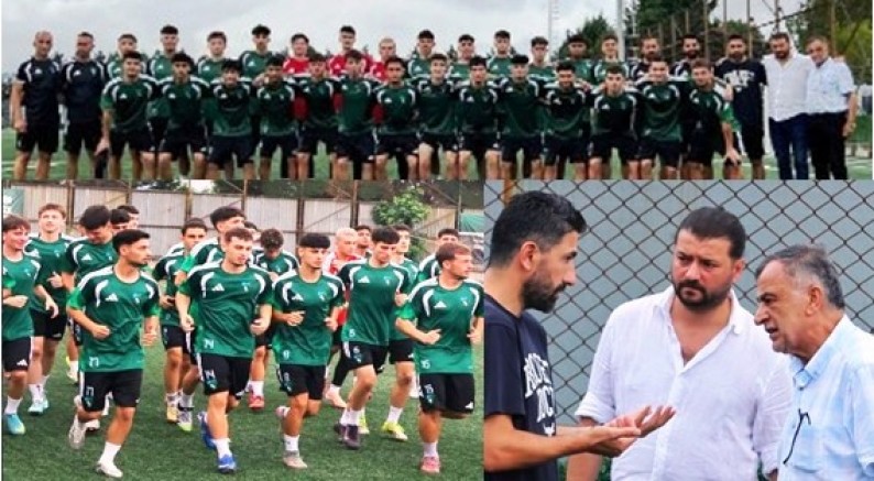 Kocaelispor U19 Takımı yeni sezon hazırlıklarına ilk antremanla başladı