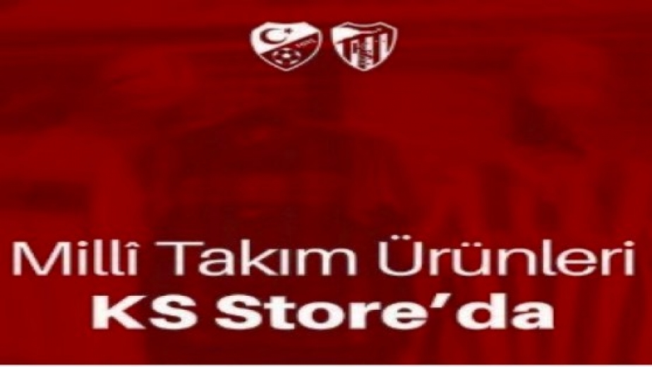  Millî Takım ürünleri KS Store'da satışa sunulacak
