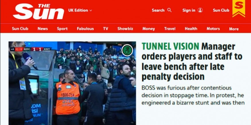 Selçuk Hocanın boşalttığı kulübe dünya basınında