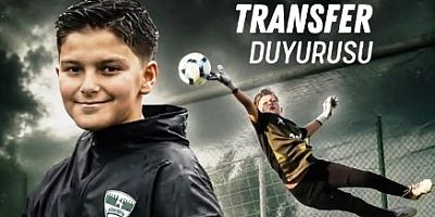 2015 Doğumlu kaleci Aras Hisareynspor'dan Yeşil Siyaha