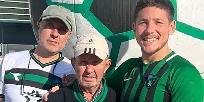 80 yaşındaki Refai Çakır oğlu torunu 3 kuşak maçta