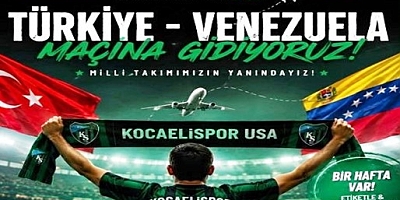 Amerika'daki Yeşil Siyahlılar Kocaelispor USA dünya kupasında tribünde