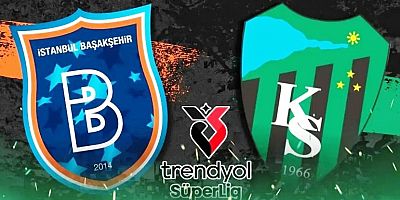 Başakşehir-Kocaelispor 19.00 Terim Stadyumunda