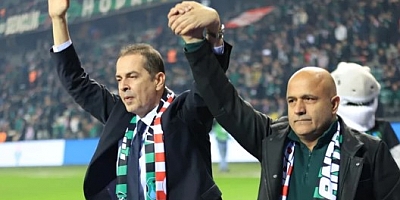 Başkanlarımız birlikte tribünleri selamladı