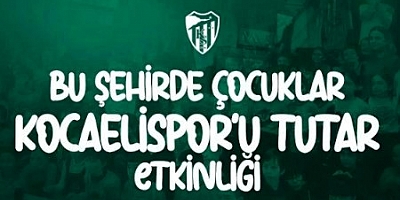 AVM'de Bu şehirde çocuklar Kocaelispor’u tutar etkinliği