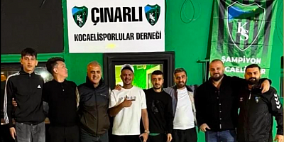 Çınarlı Kocaelisporlularda Fırat Minas Başkan oldu