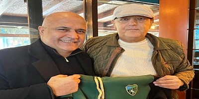 Durul'dan Orhan Şerit'e geçmiş olsun ziyareti