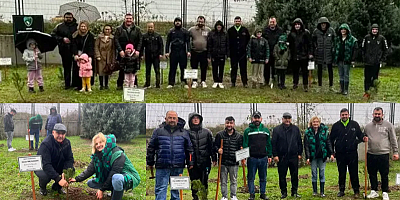 Durul, Yeşil Siyahlı Gönüllerle Şehit Öğretmenler anısına stadta fidan dikti