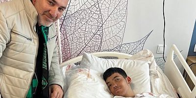 Efe Yoğun bakımından normal servis odasında