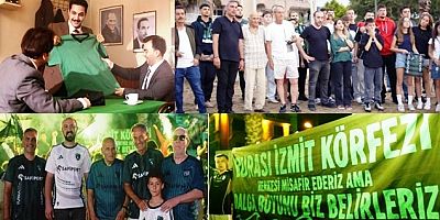 Efsaneler,taraftarlar Kocaelisporun forma filminde aynı hikâyede buluştu