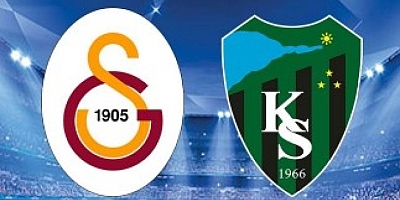 Galatasaray Kocaelispor 13 Eylül Pazar 20.00