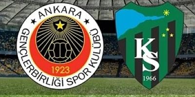 Gençlerbirliği-Kocaelispor 14.30 Eryaman Stadı