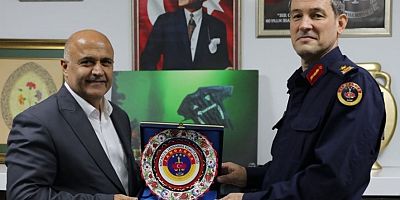 Jan.Tuğgeneral Şevket Avcı Durul'u ziyaret etti