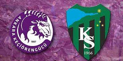 Keçiörengücü Kocaelispor 1-0 Erkam KK attı