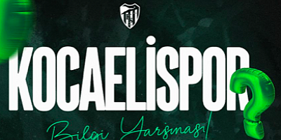 Kitap Fuarında Kocaelispor ödüllü Bilgi yarışması