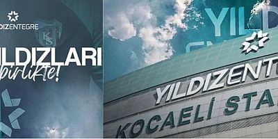 Kocaelispor'a stadyum isim, forma göğüs reklamı Yıldız Entegre'den