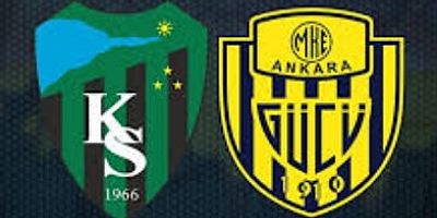 Kocaelispor Ankaragücü yine beraberlik 1-1