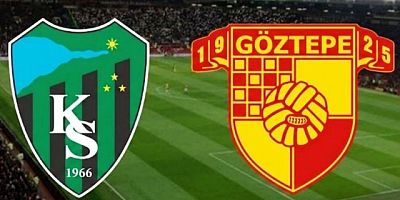 Kocaelispor Göztepe maçı 17.00 sahamızda