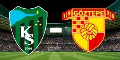 Kocaelispor-Göztepe maçı Pazar 16.00