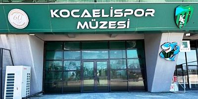 Kocaelispor Müzesi Pazartesi 14.00 te açılacak