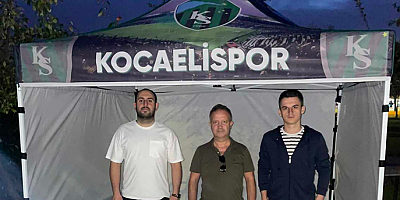 Kocaelispor Organizasyon Çadırı yaptırıldı