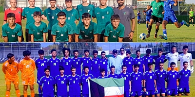 Kocaelispor U15-U16 takımları Kuveyt U15-U16 Milli takımlarıyla karşılaştı