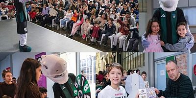 Kocaelispordan Büyükşehirin “Okula Bi’ Mola” etkinliğinde  süpriz hediyeler