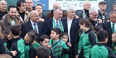 Kocaelisporun geleceği Altyapının Vinsan Tesislerine görkemli tanıtım