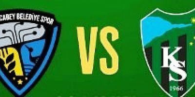 Kocaelispor Karacabey kupa maçı Çarşamba 15.30