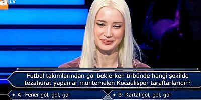 Körfez Gol Gol Gol Kim Milyoner Olmak İsterde
